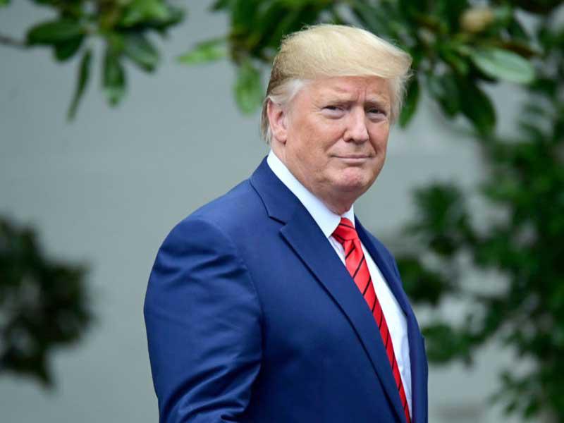 الرئيس الامريكي دونالد ترامب