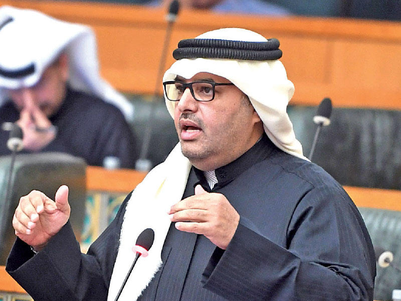 النائب مبارك الحجرف 