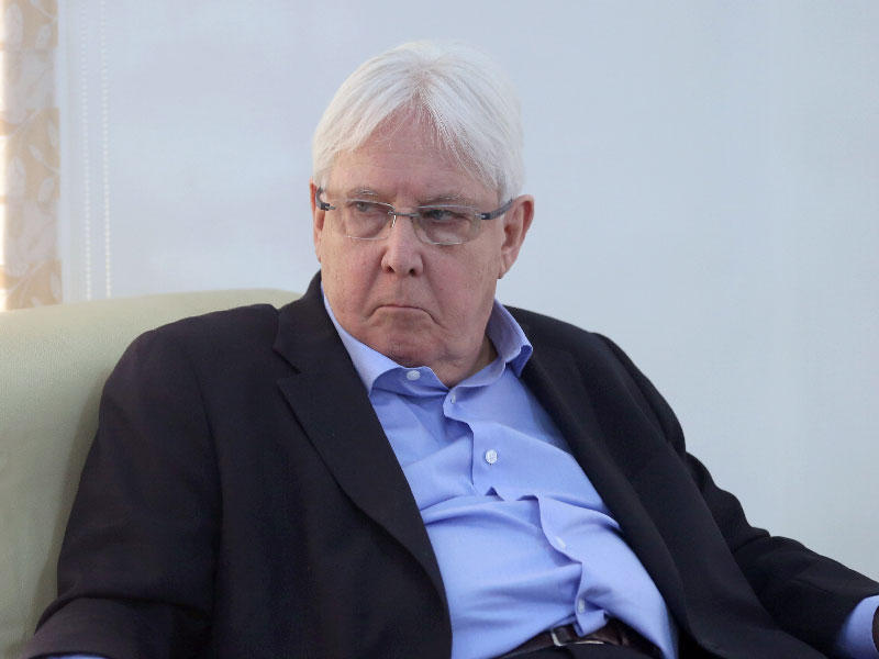 المبعوث الأممي إلى اليمن مارتن غريفيث