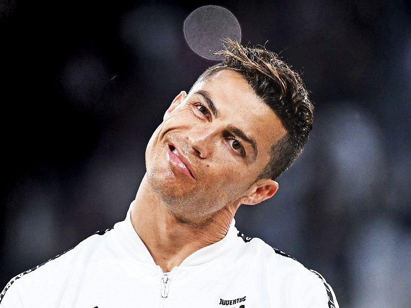 نجم نادي يوفنتوس كريستيانو رونالدو