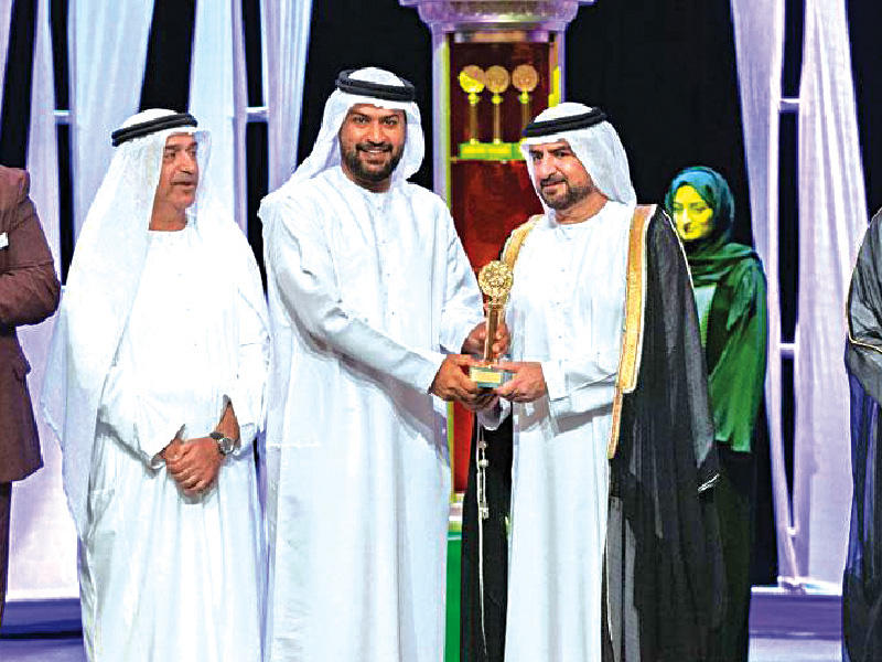 جانب من ختام مهرجان أيام الشارقة