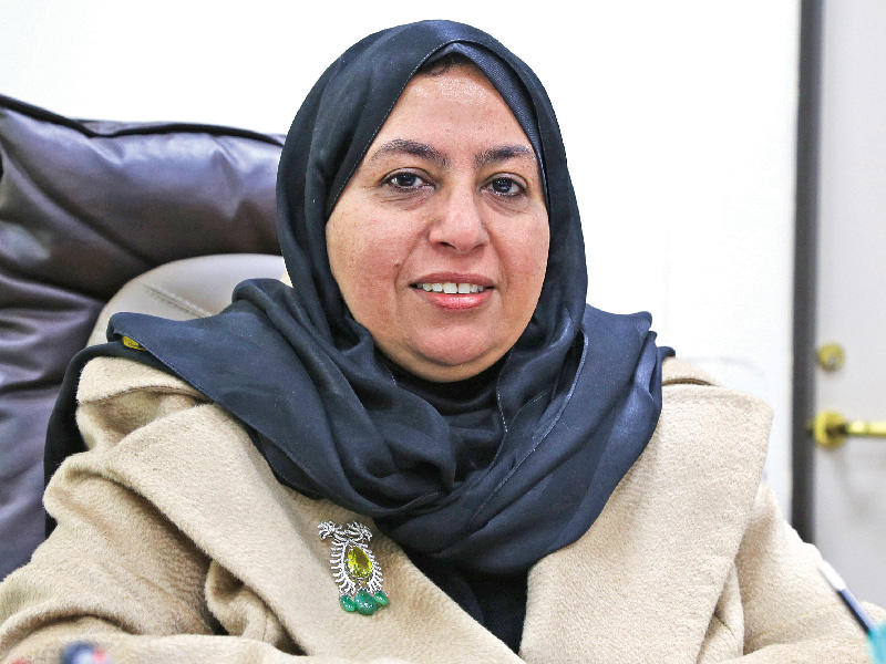 مديرة إدارة العلاقات العامة في وزارة الكهرباء والماء م. إقبال الطيار