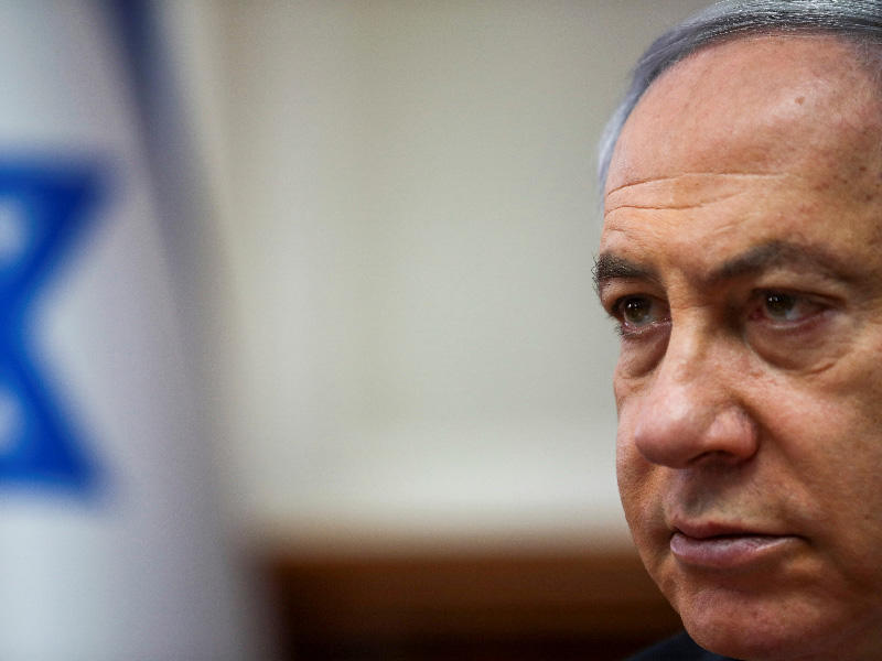 رئيس الوزراء الإسرائيلي بنيامين نتنياهو 