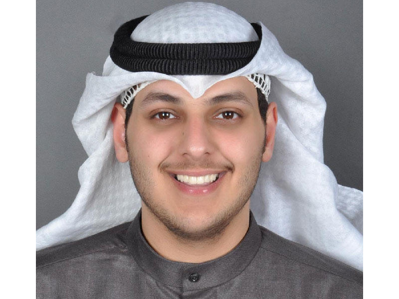 رئيس رابطة طلبة جامعة الخليج للعلوم والتكنولوجيا (GUST) طلال الصقر