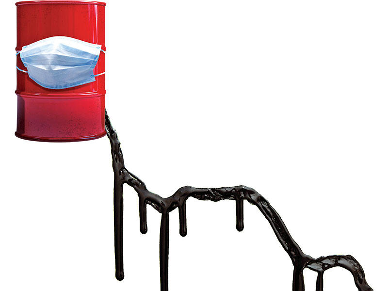 خسائر حادة لأسعار النفط مع تداعيات «كورونا» وحرب الأسعار