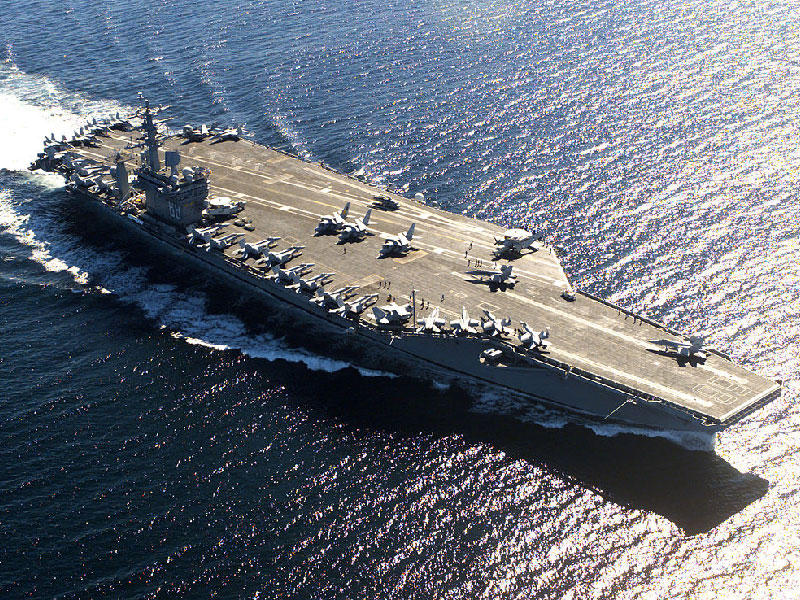 حاملة طائرات ذرية أميركية تصل إلى المنطقة
