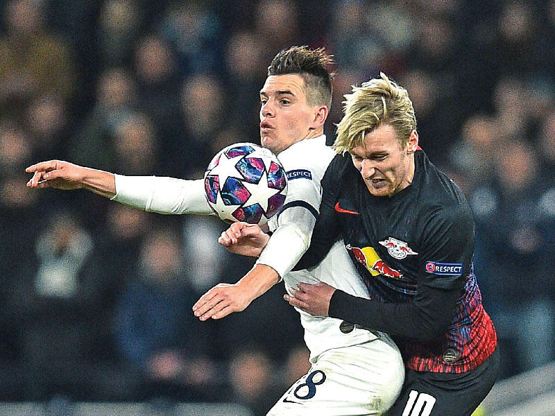 فورسبيرغ نجم لايبزيغ ولوسيلسو نجم توتنهام