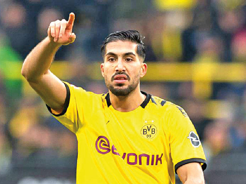 لاعب نادي بوروسيا دورتموند الألماني لكرة القدم إمري كان