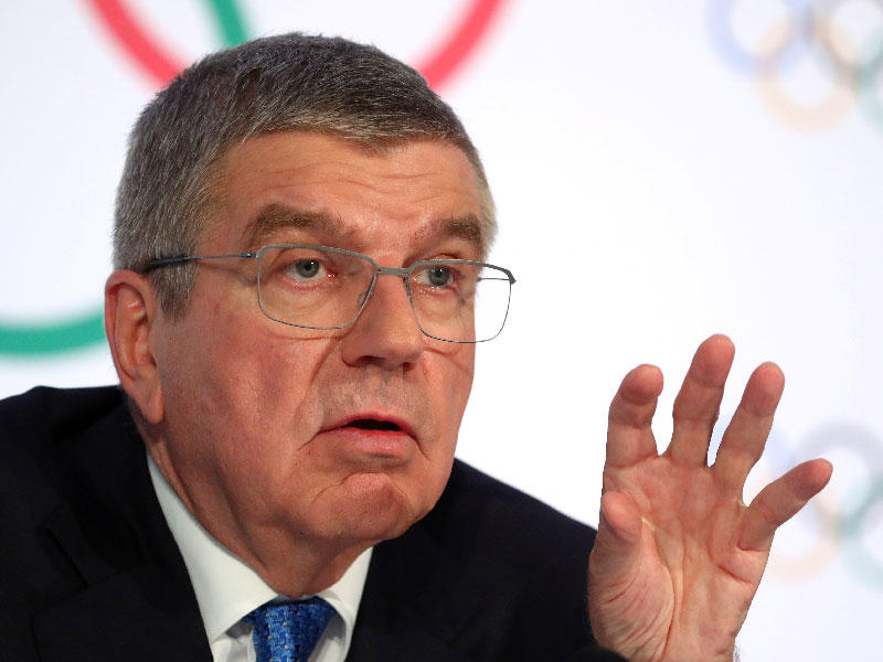 رئيس اللجنة الأولمبية الدولية الألماني، توماس باخ