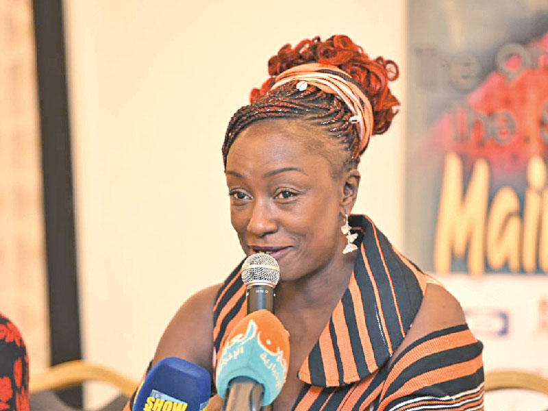 المخرجة والممثلة الإفريقية ميمونة نداي