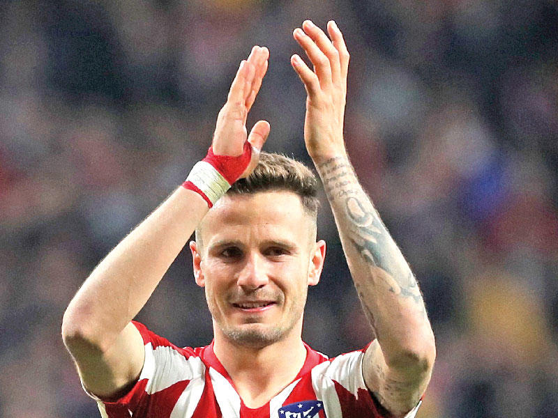 لاعب وسط أتلتيكو مدريد  ساؤول إنييجيث 