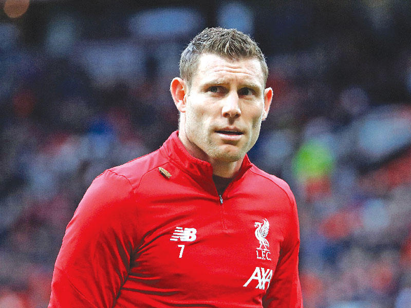 نجم نادي ليفربول الإنكليزي جيمس ميلنر