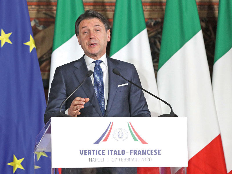 جيوسيبي كونتي رئيس وزراء إيطاليا