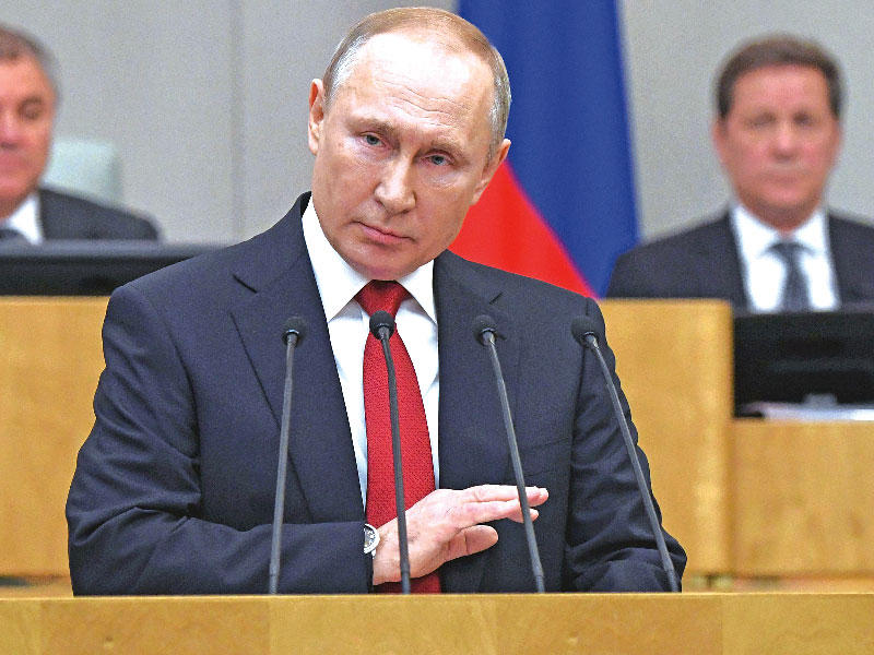 الرئيس فلاديمير بوتين