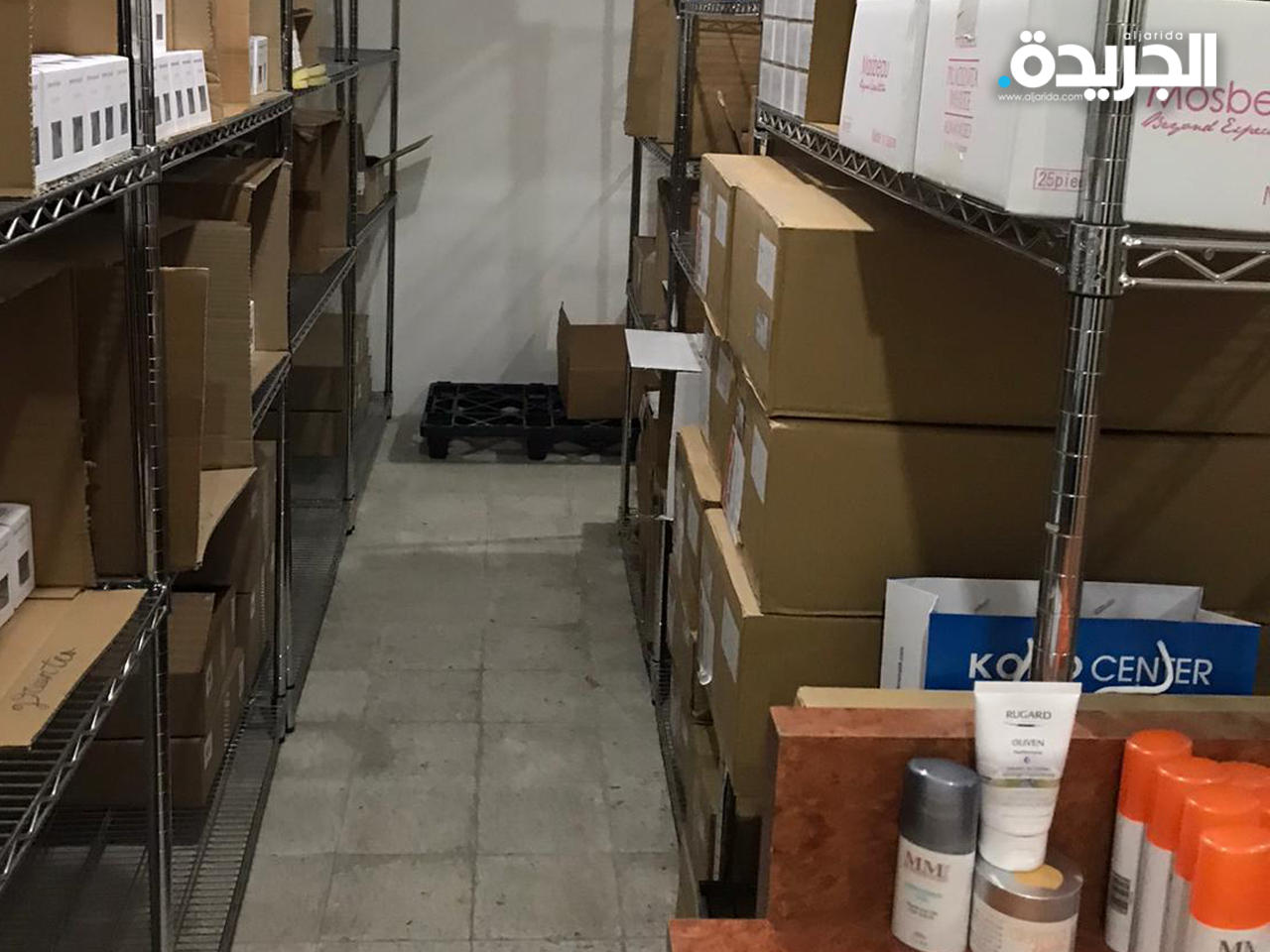 جانب من المضبوطات 