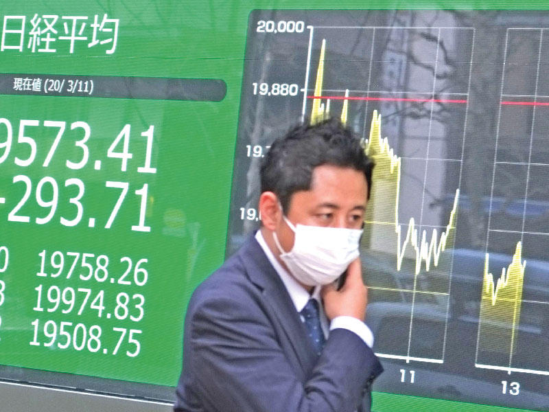 أسواق آسيا تتراجع وتتجاهل ارتداد الأسهم الأميركية بنسبة 4.9%