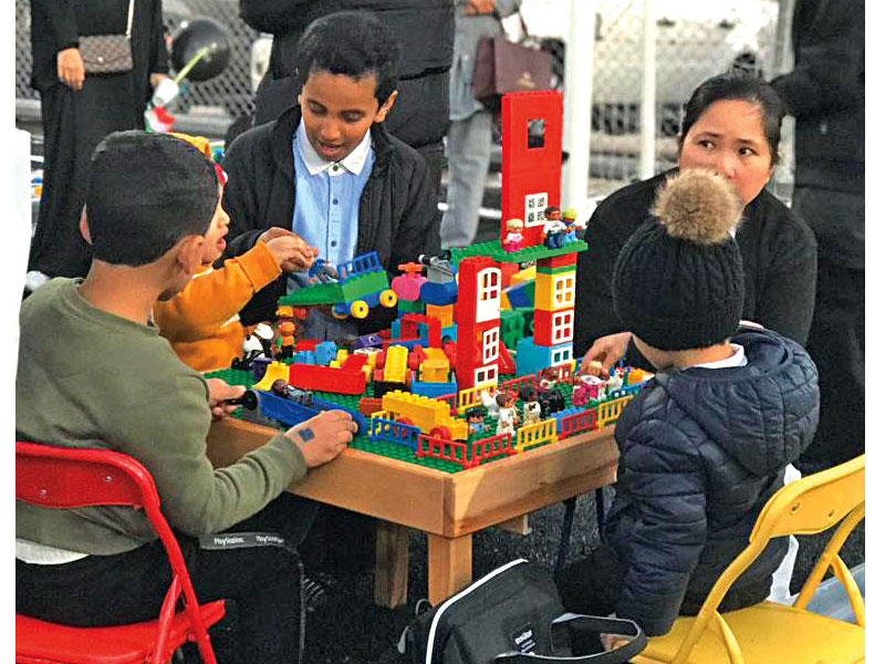 مشاركة في الألعاب