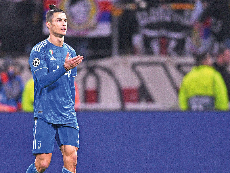 المهاجم البرتغالي كريستيانو رونالدو 