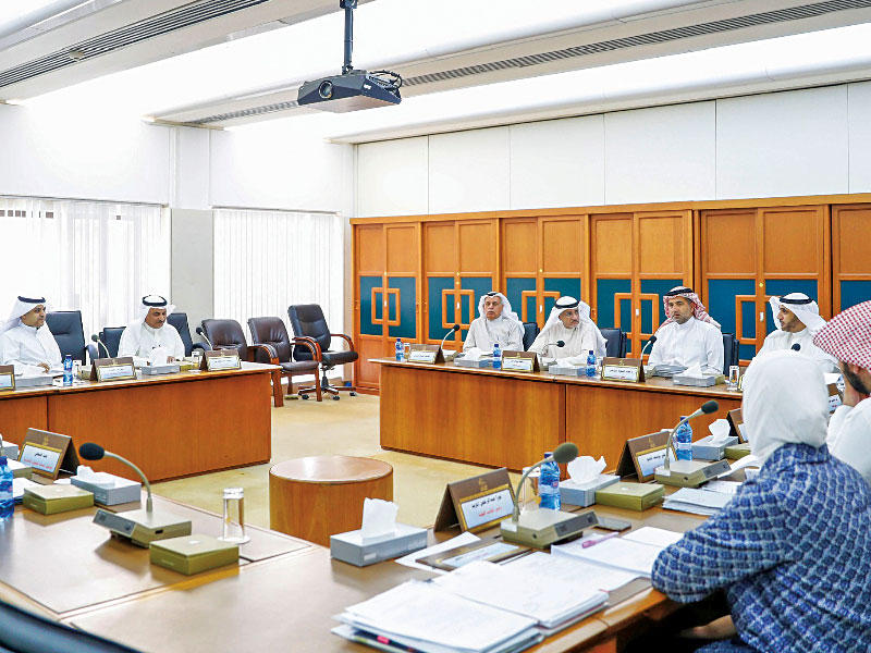 لجنة شؤون التعليم والثقافة والارشاد البرلمانية في اجتماعها أمس