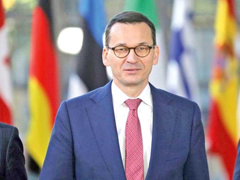 رئيس وزراء بولندا ماتيوش مورافيسكي 