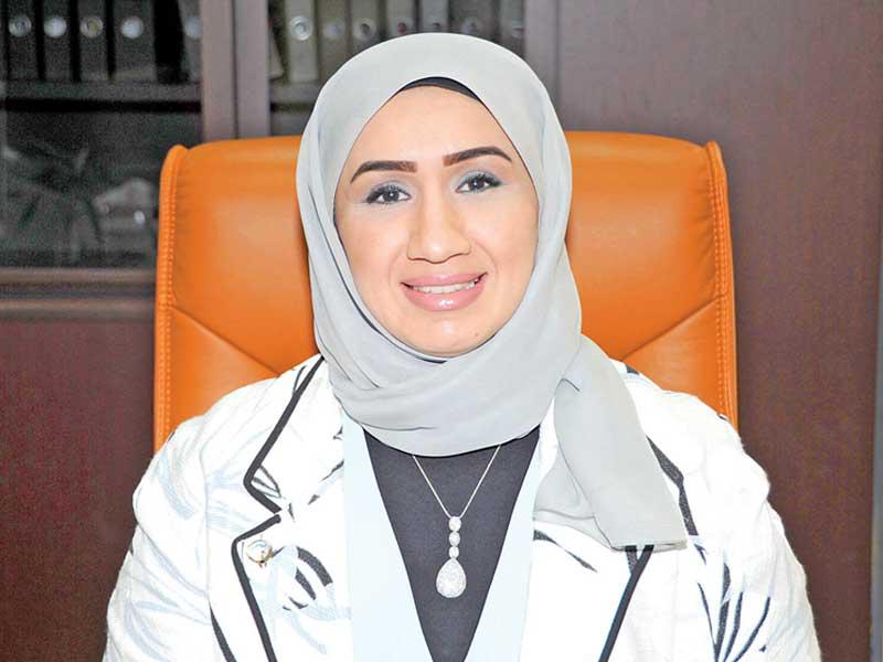 مديرة  إدارة الشؤون المالية في وزارة الشؤون الاجتماعية منيرة الكندري