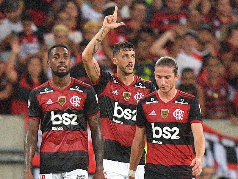 فريق فلامنغو بطل الدوري البرازيلي لكرة القدم 