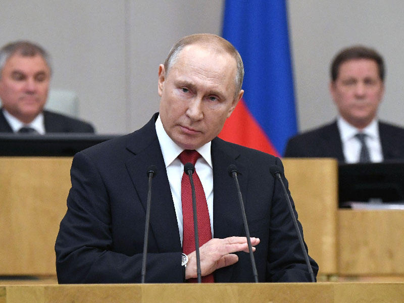 الرئيس الروسي فلاديمير بوتين