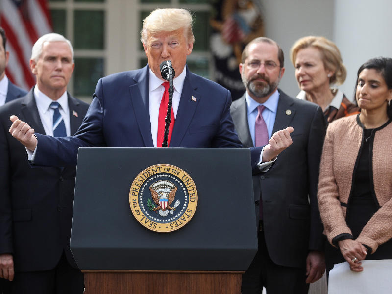  الرئيس الأميركي دونالد ترامب