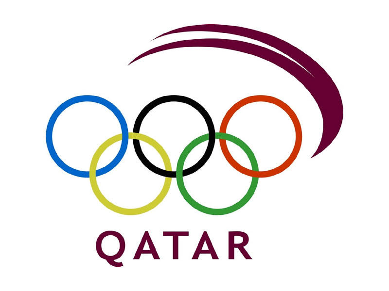 شعار اللجنة الاولمبية القطرية