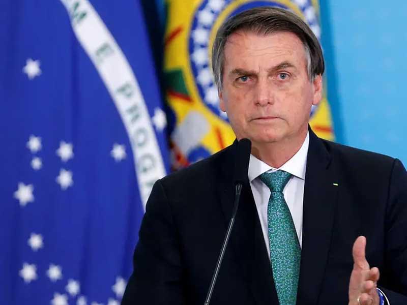 الرئيس البرازيلي جاير بولسونارو 