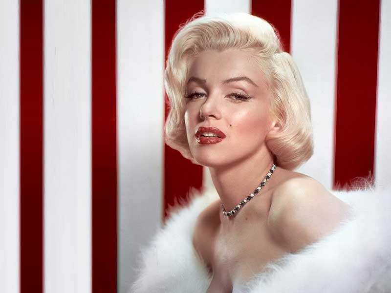 النجمة الراحلة مارلين مونرو