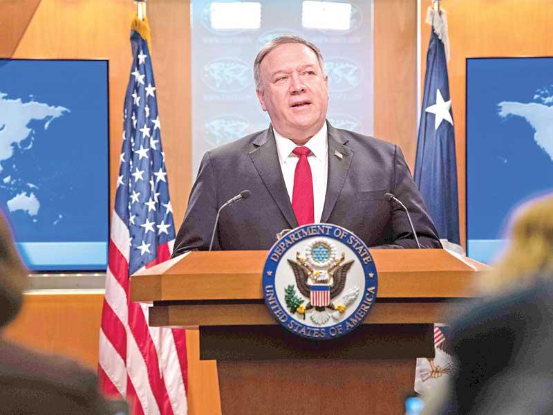 وزير الخارجية الأميركي مايك بومبيو