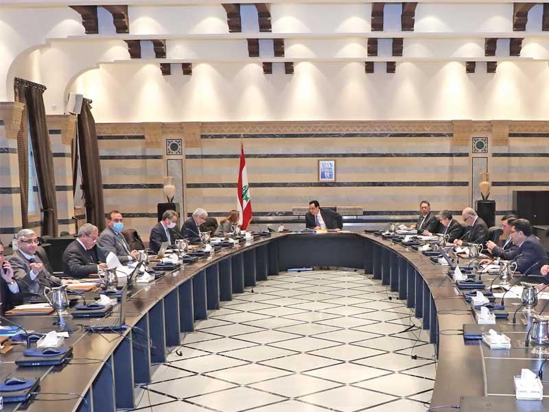 جانب من اجتماع مجلس الوزراء أمس (دالاتي ونهرا) 