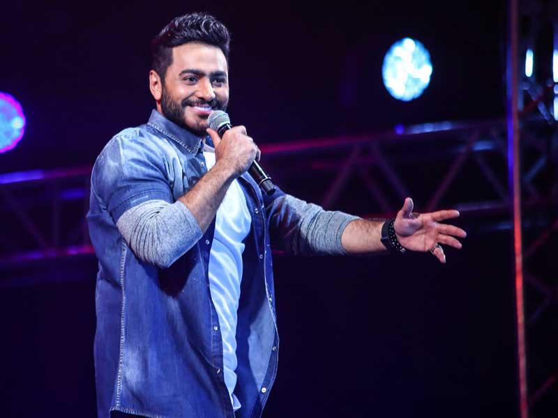 الفنان تامر حسني 