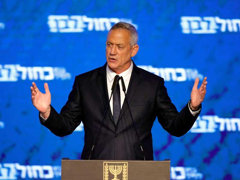 رئيس الوزراء المكلف بيني غانتس