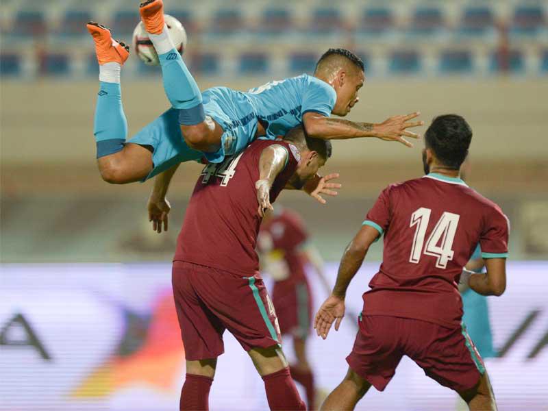 باتريك فابيانو في لقاء سابق أمام النصر