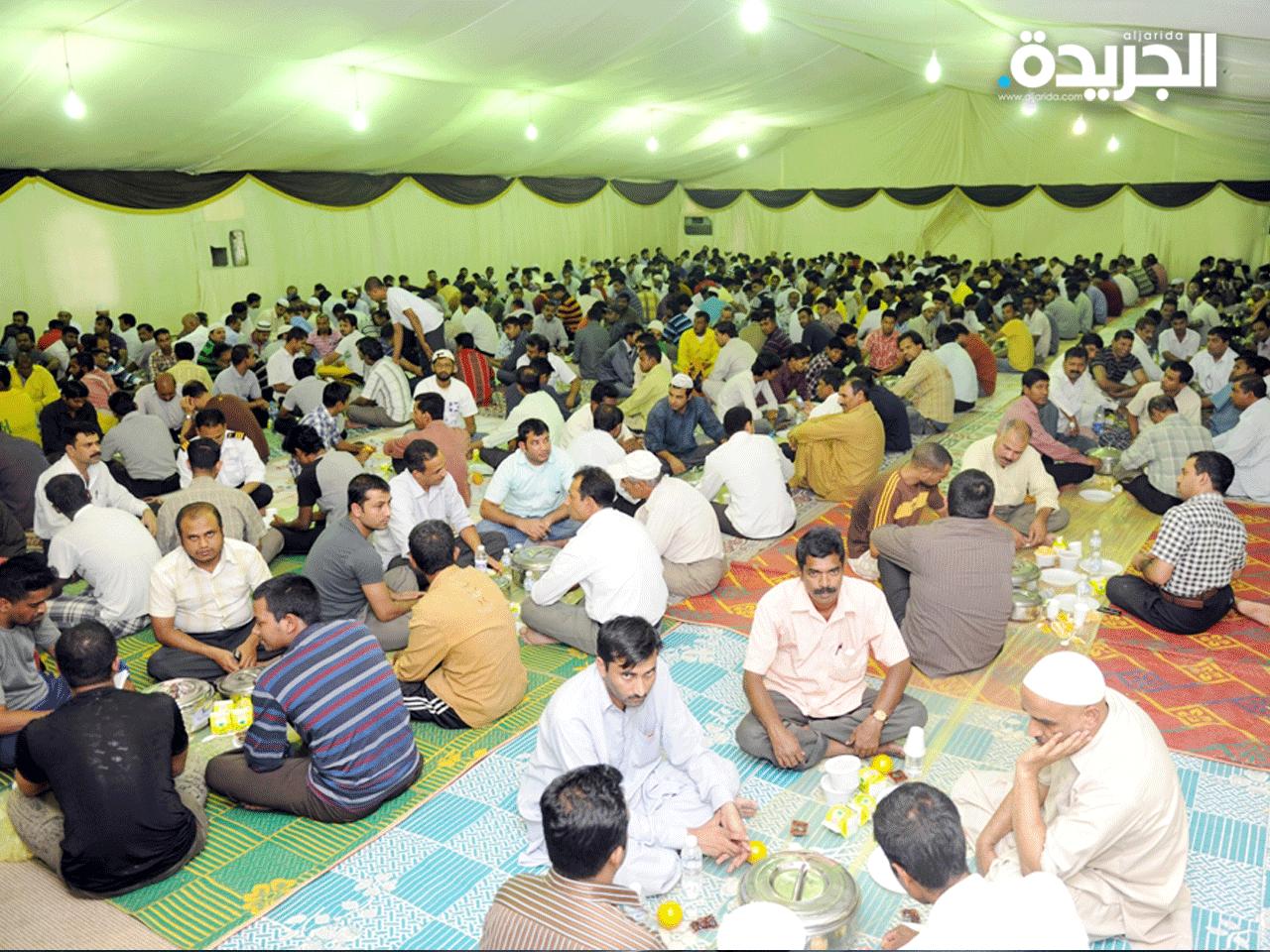 إدارة بيت الزكاة قررت وقف إقامة ولائم الافطار