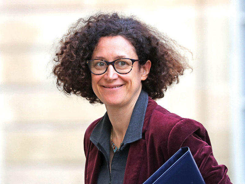  وزيرة الدولة الفرنسية للتحول الإيكولوجي إيمانويل وارغون