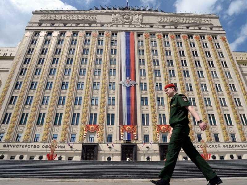 مبنى وزارة الدفاع الروسية في العاصمة موسكو