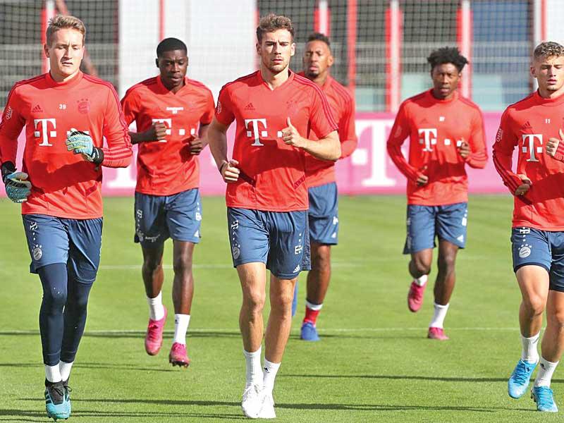 لاعبو بايرن ميونيخ يواصلون التدريب عن بُعد