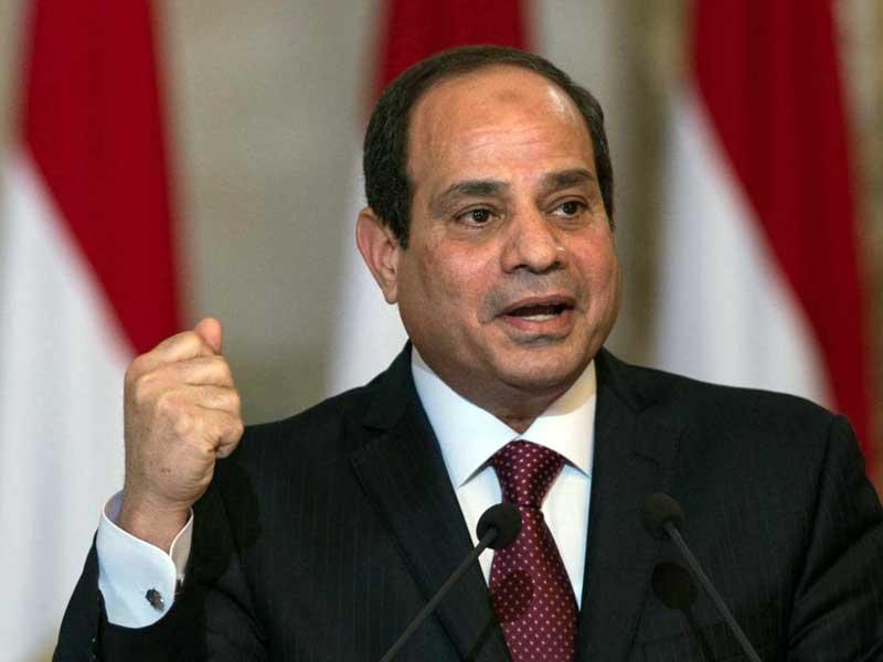 الرئيس المصري عبدالفتاح السيسي