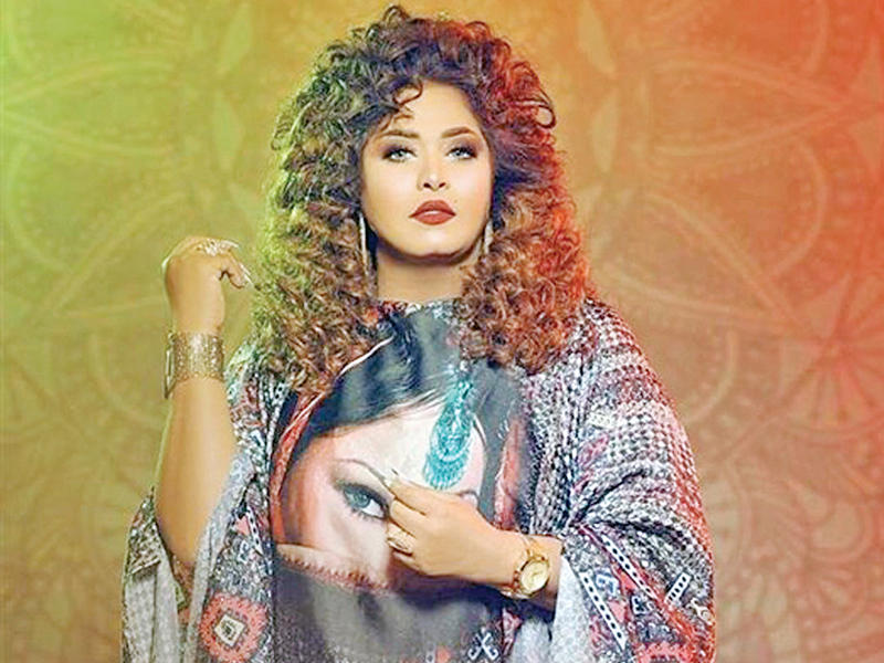 الفنانة هيا الشعيبي