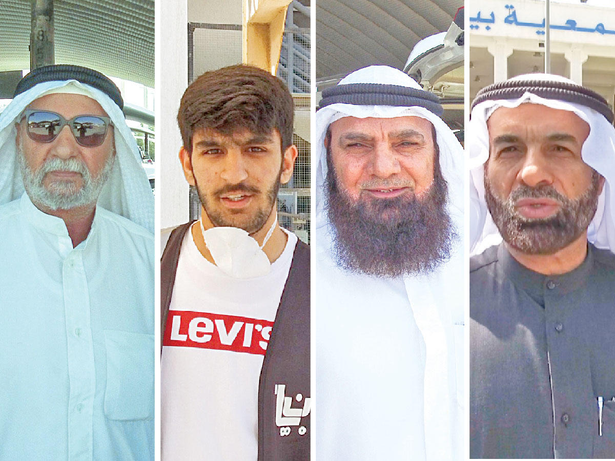 منصور جبارة - سليمان معرفي - محمد الكندري - عبد الكريم المطوع