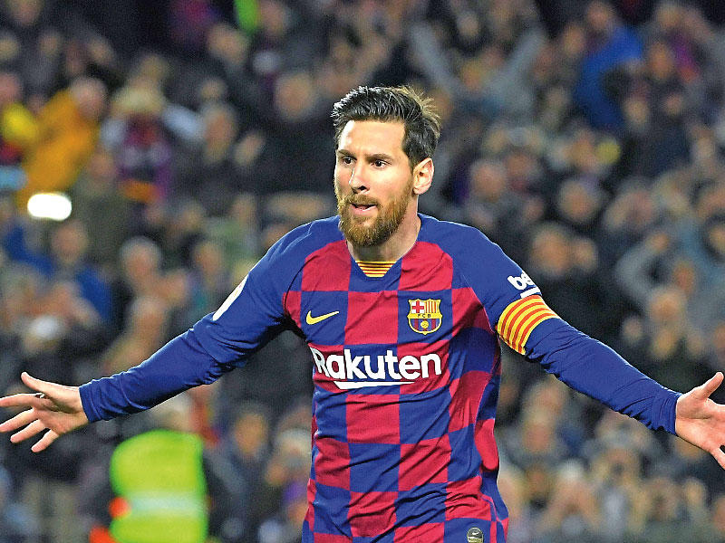 النجم الأرجنتيني ليونيل ميسي 