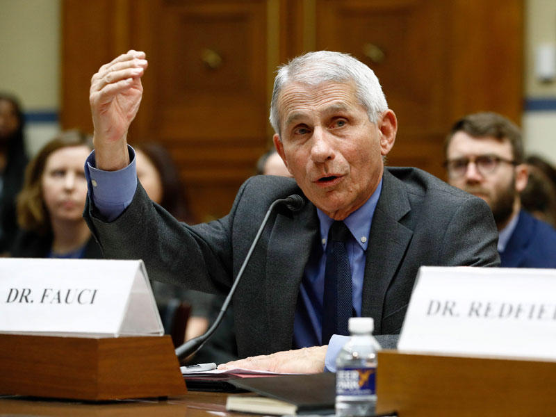د. أنتوني فوتشي، كبير خبراء الأمراض المعدية في الولايات المتحدة