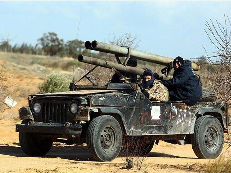 السيطرة على قاعدة الوطية الجوية غرب العاصمة طرابلس 