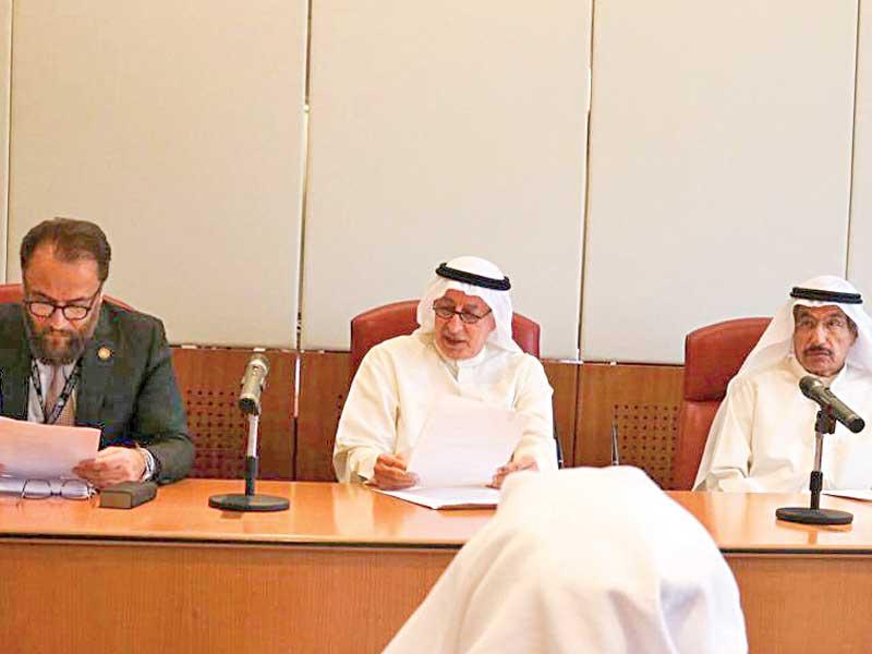 جانب من عمومية الجمعية العامة العادية وغير العادية لشركة الكويت للتأمين