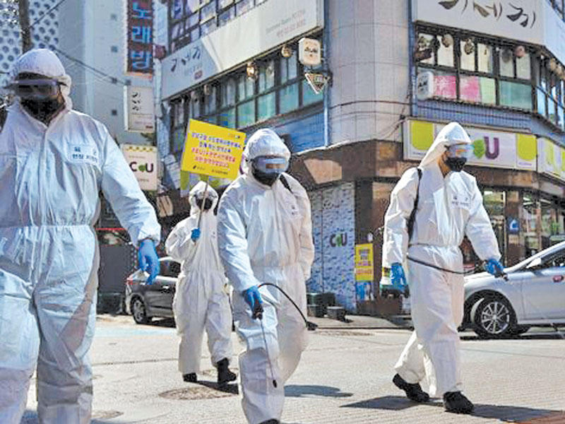 عمليه تطهير شوارع المغرب 