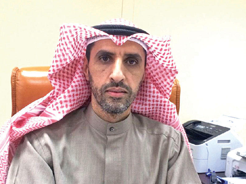 الوكيل المساعد لشؤون قطاع التعاون في وزارة الشؤون الاجتماعية سالم الرشيدي