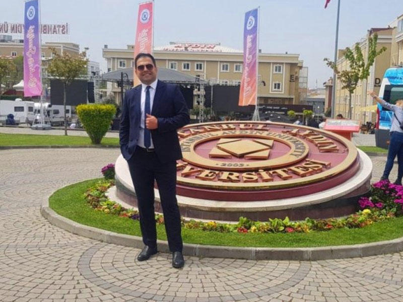 المعارض الإيراني مسعود مولوي وردنجاني في إسطنبول